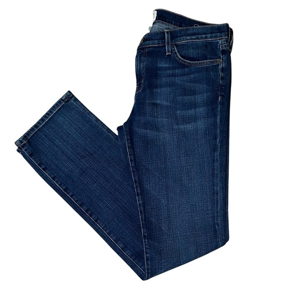 Anthropologie Current/Elliott Women’s Size 32 Rambler Classic Straight Leg Jean - Picture 1 of 9